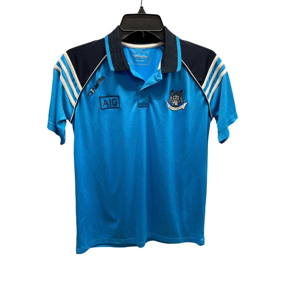 O'Neills Dublin GAA Athletic Polo Shirt Small